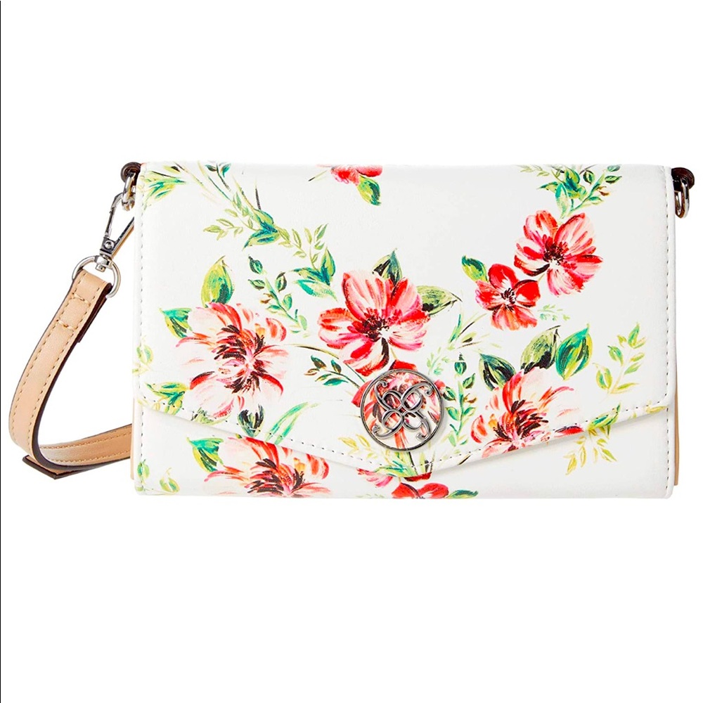 NWT Nine West Floral Crossbody